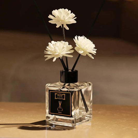 Floral Reed Diffuser – Natural Home Fragrance Diffuser