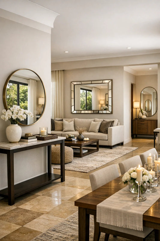 Modern Wall Mirrors in Kenya for Stylish, Light-Filled Homes