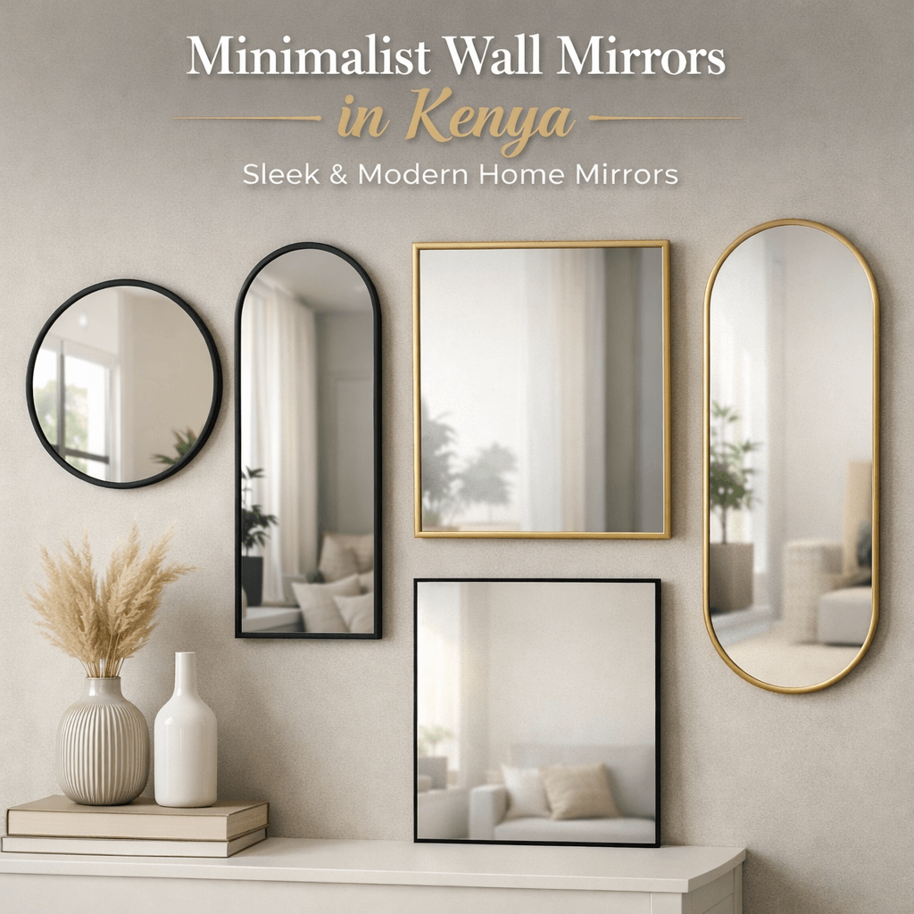 Modern Decorative Wall Mirrors in Kenya – Elegant Home & Living Mirrors