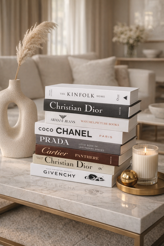 Luxury Designer Decor Dummy Books – Coffee Table Styling Books