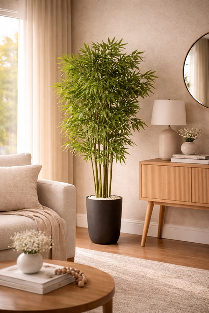 High Quality Faux Indoor Artificial Bamboo Plant