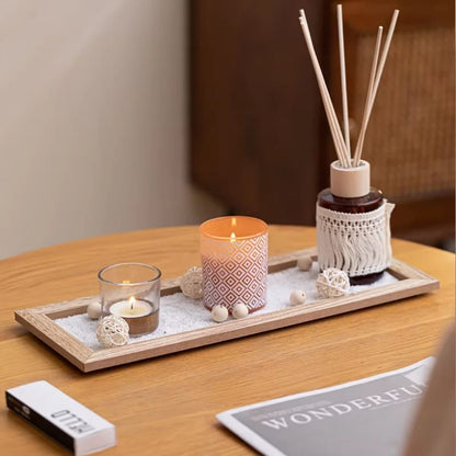 Vanilla Home Fragrance Gift Set with Reed Diffuser & Candles