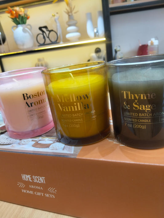 Luxury Scented Candle Collection – Aromatherapy Home Fragrance Decor