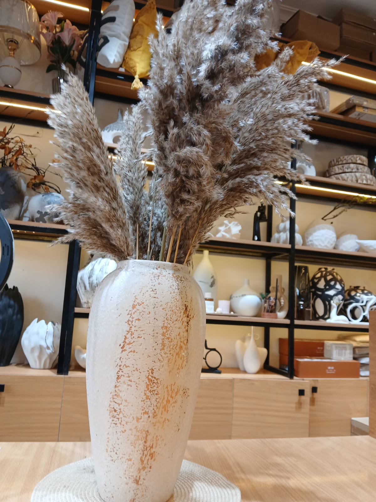 Natural Pampas Grass Stems – Rustic Luxury Home Decor