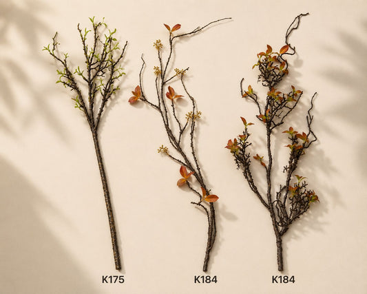 Decorative Artificial Branch Stems – Modern Floral Vase Fillers