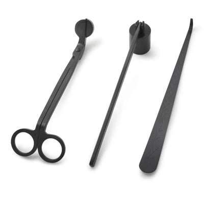 Luxury Candle Care Tool Set – Wick Trimmer, Snuffer & Dipper Kit