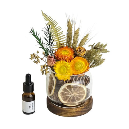 Dried Flower Aromatherapy Diffuser – Natural Botanical Home Fragrance