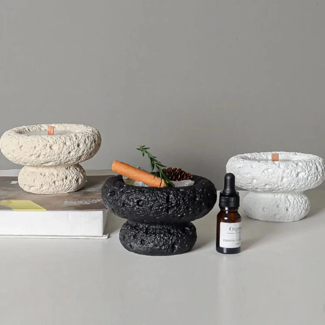 Mushroom Shaped Stone Essential Oil Diffuser – Decorative Gift Pack
