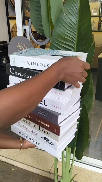 Luxury Designer Decor Dummy Books – Coffee Table Styling Books