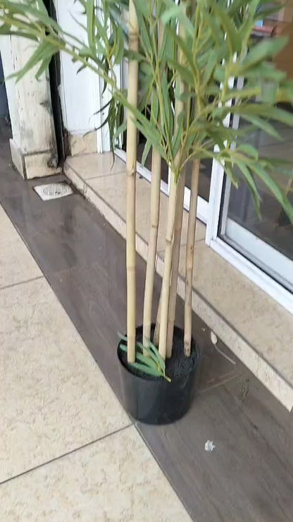 High Quality Faux Indoor Artificial Bamboo Plant